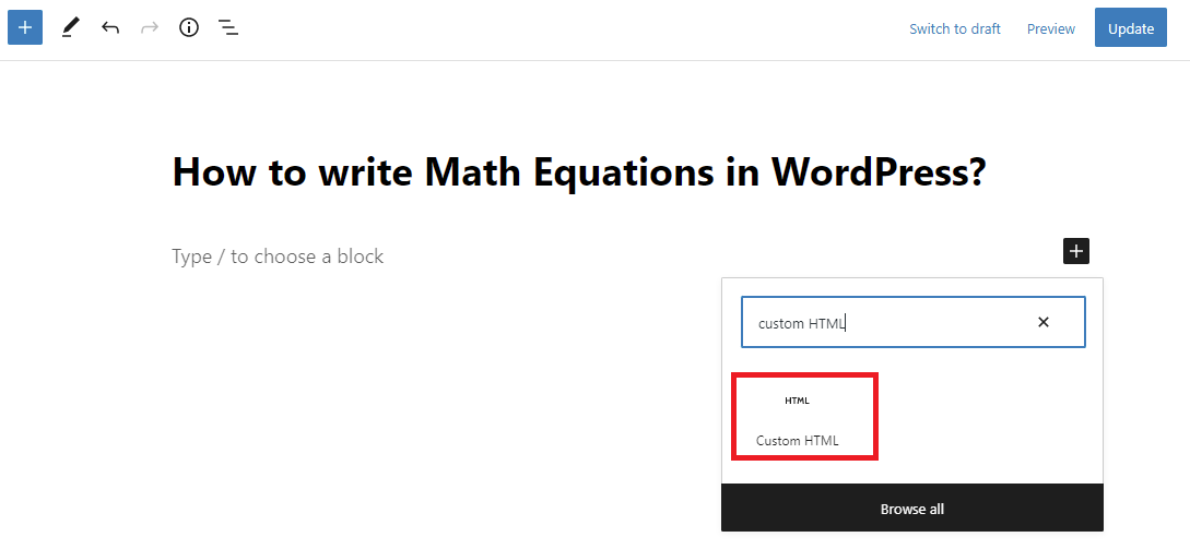 how-to-write-math-equations-in-wordpress-easily