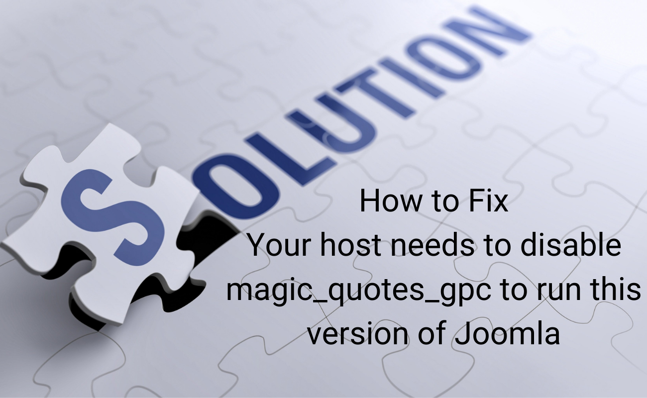 Your host needs to disable magic_quotes_gpc to run this version of Joomla!