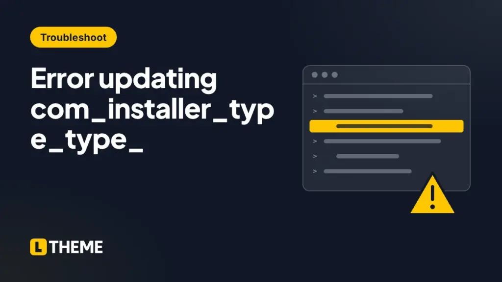 Error updating com_installer_type_type_