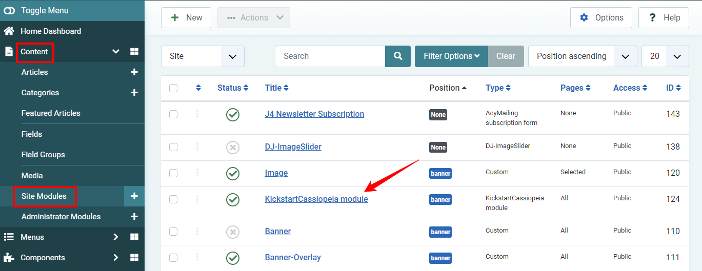 Add Google Analytics to Cassiopeia Joomla 4-4