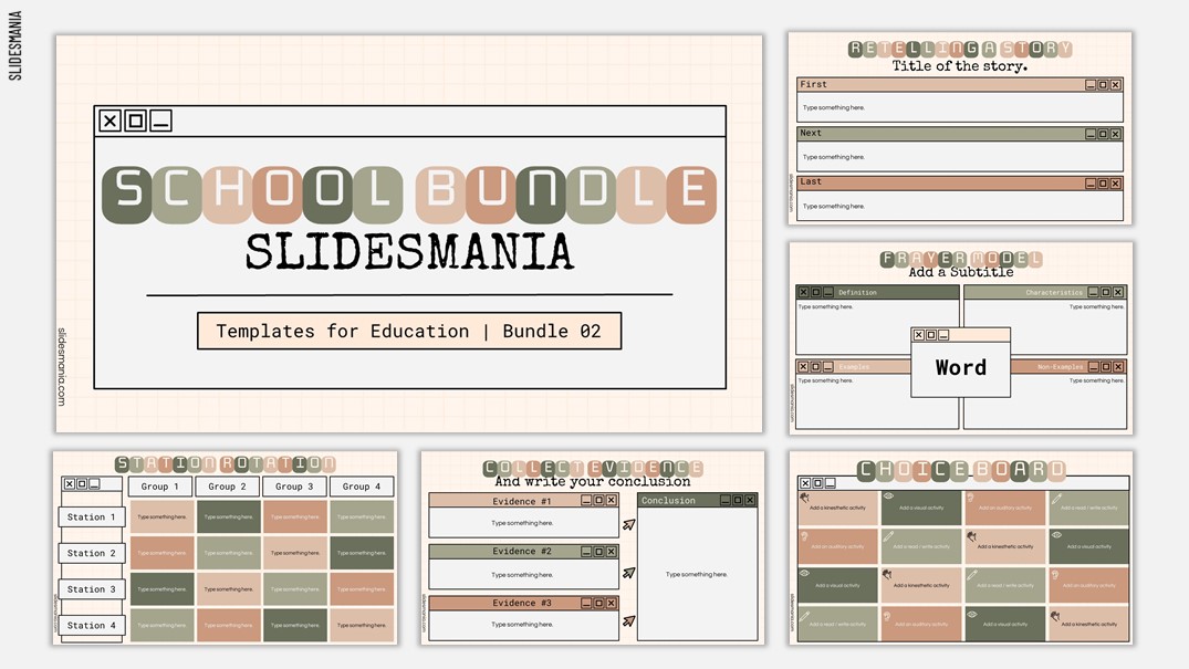 Web app template. Weekly Planner for remote learning. - SlidesMania