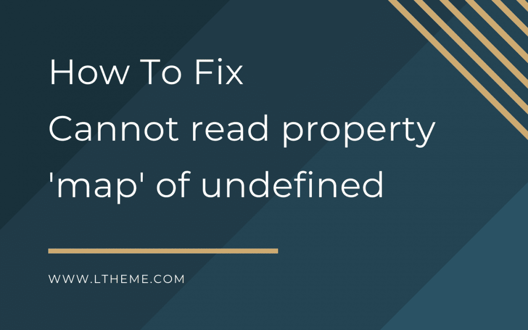 Cannot read property ‘map’ of undefined