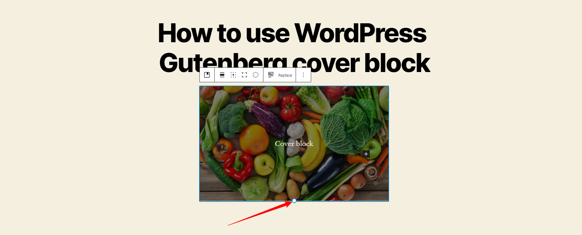Wordpress Gutenberg Cover Block 11