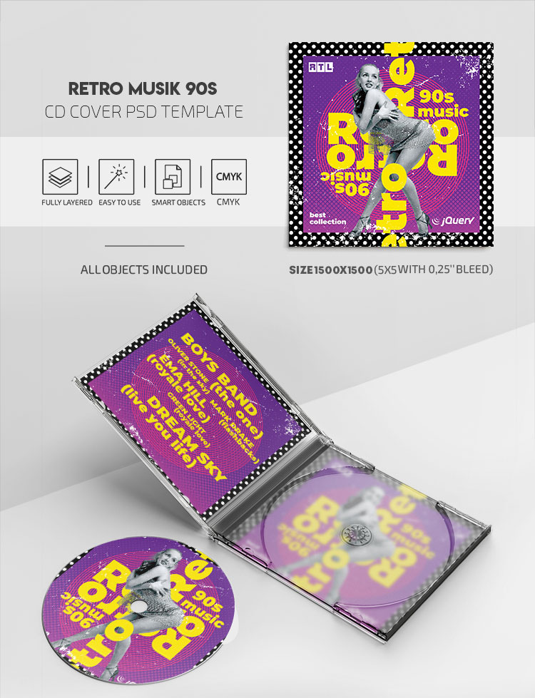 30 Best Free Mixtape Cover Psd Templates Released Ltheme 