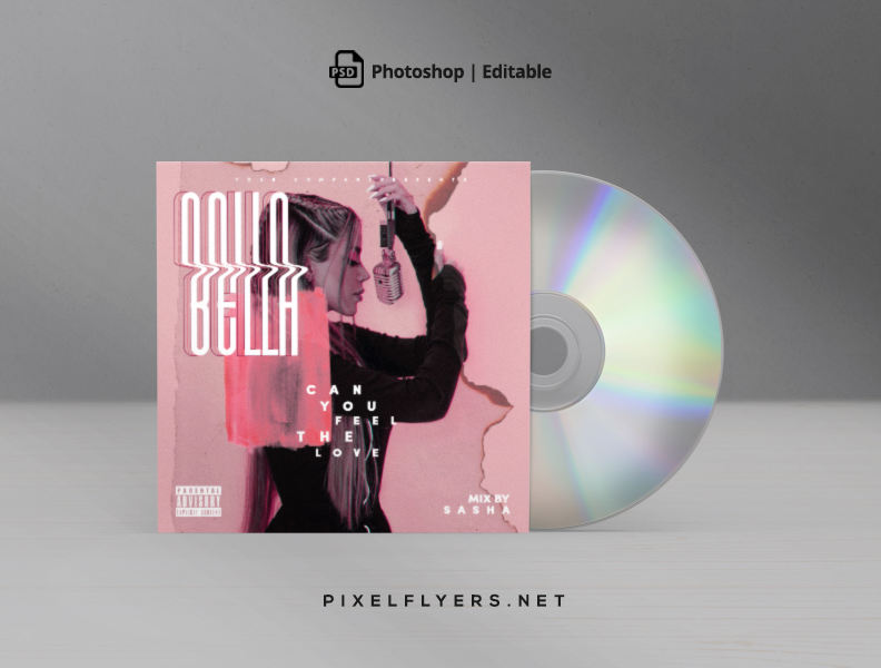 Love Yourself Album Cover Art - Photoshop PSD