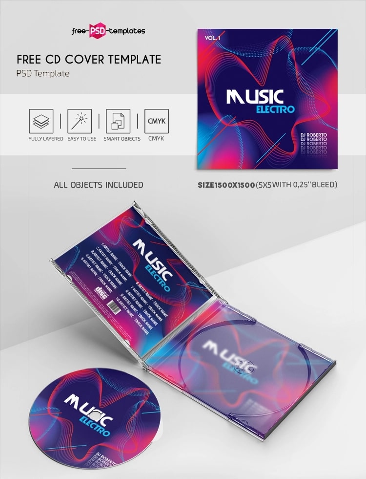 30+ Best Free Mixtape Cover PSD Templates Released 2024 - LTHEME