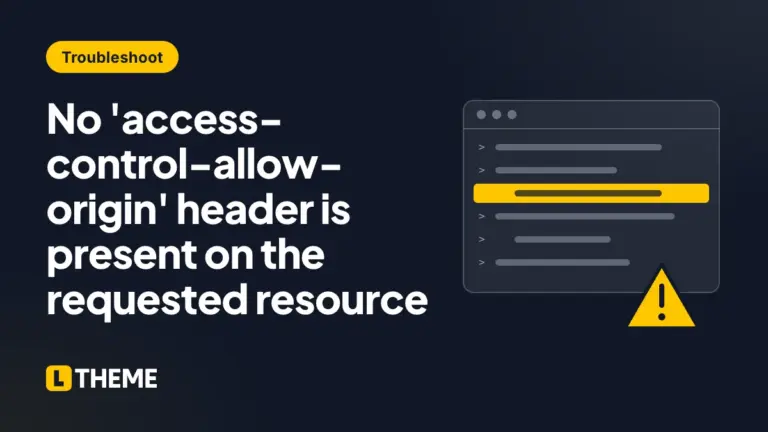 No ‘access-control-allow-origin’ header is present on the requested resource