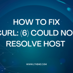 Curl: (6) could not resolve host
