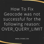 Geocode was not successful for the following reason: OVER_QUERY_LIMIT
