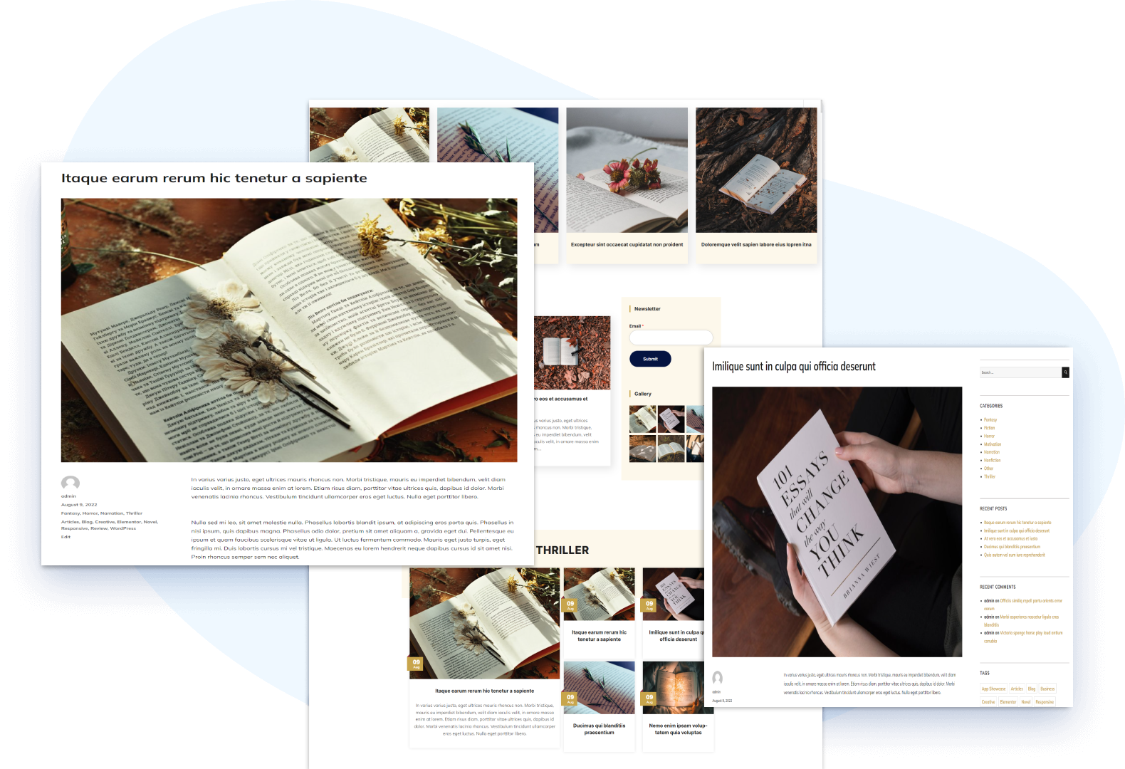 Book WordPress Theme