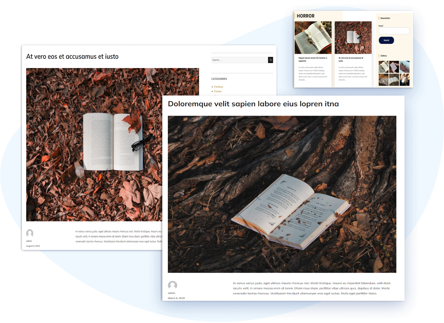 Book WordPress Theme