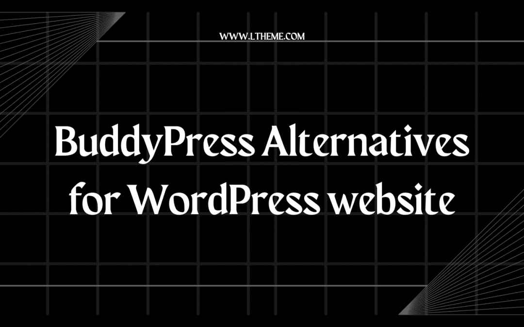 5 Free BuddyPress Alternatives for WordPress website
