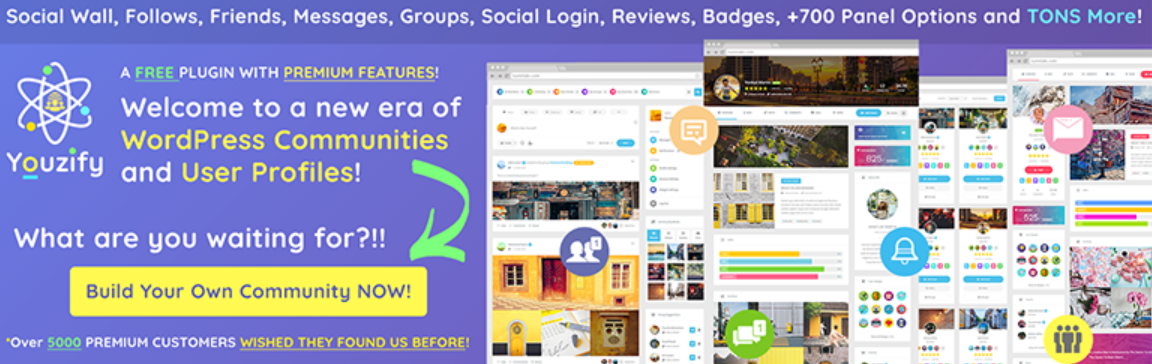 Buddypress Alternative: Youzify