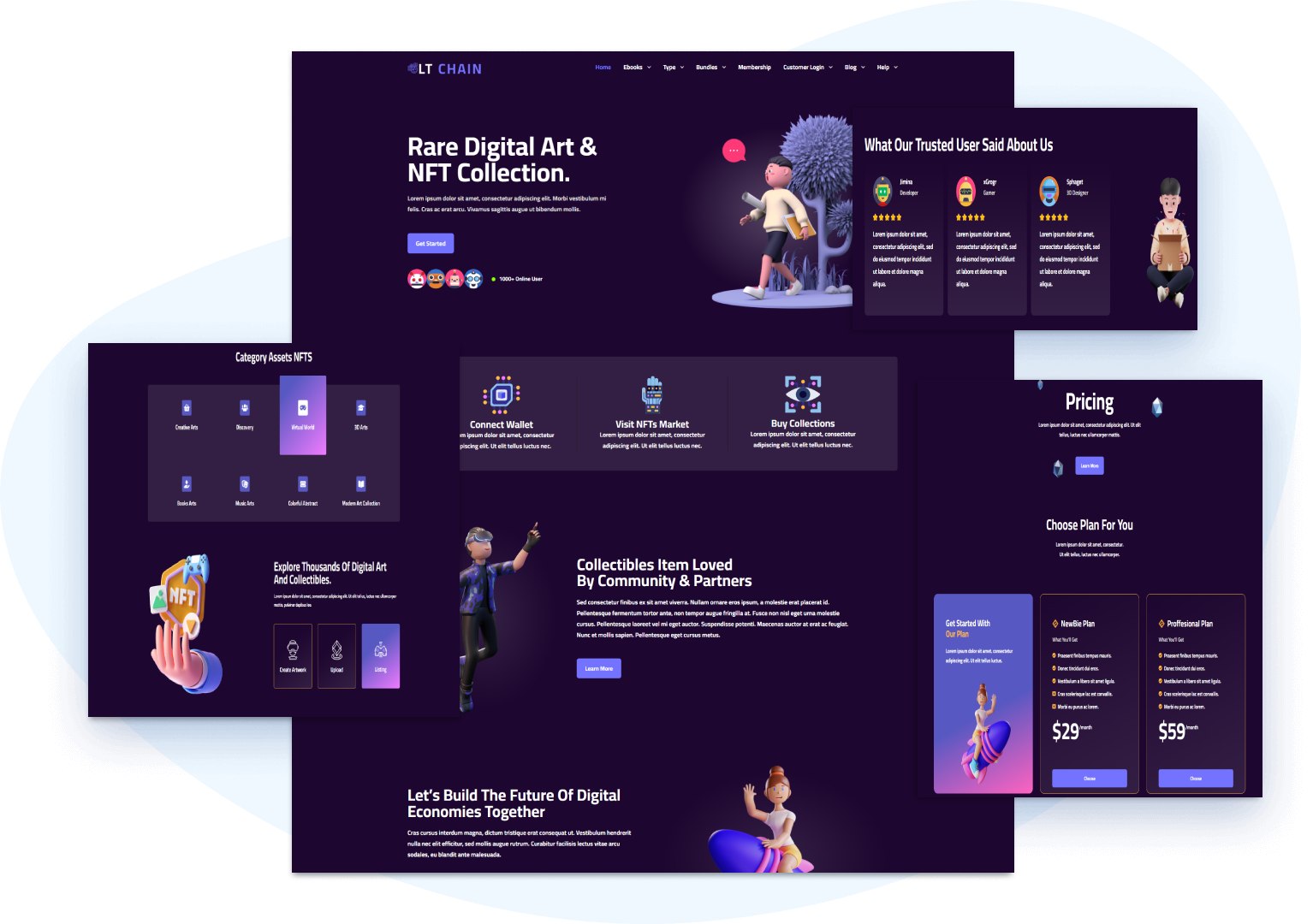 NFT WordPress Theme