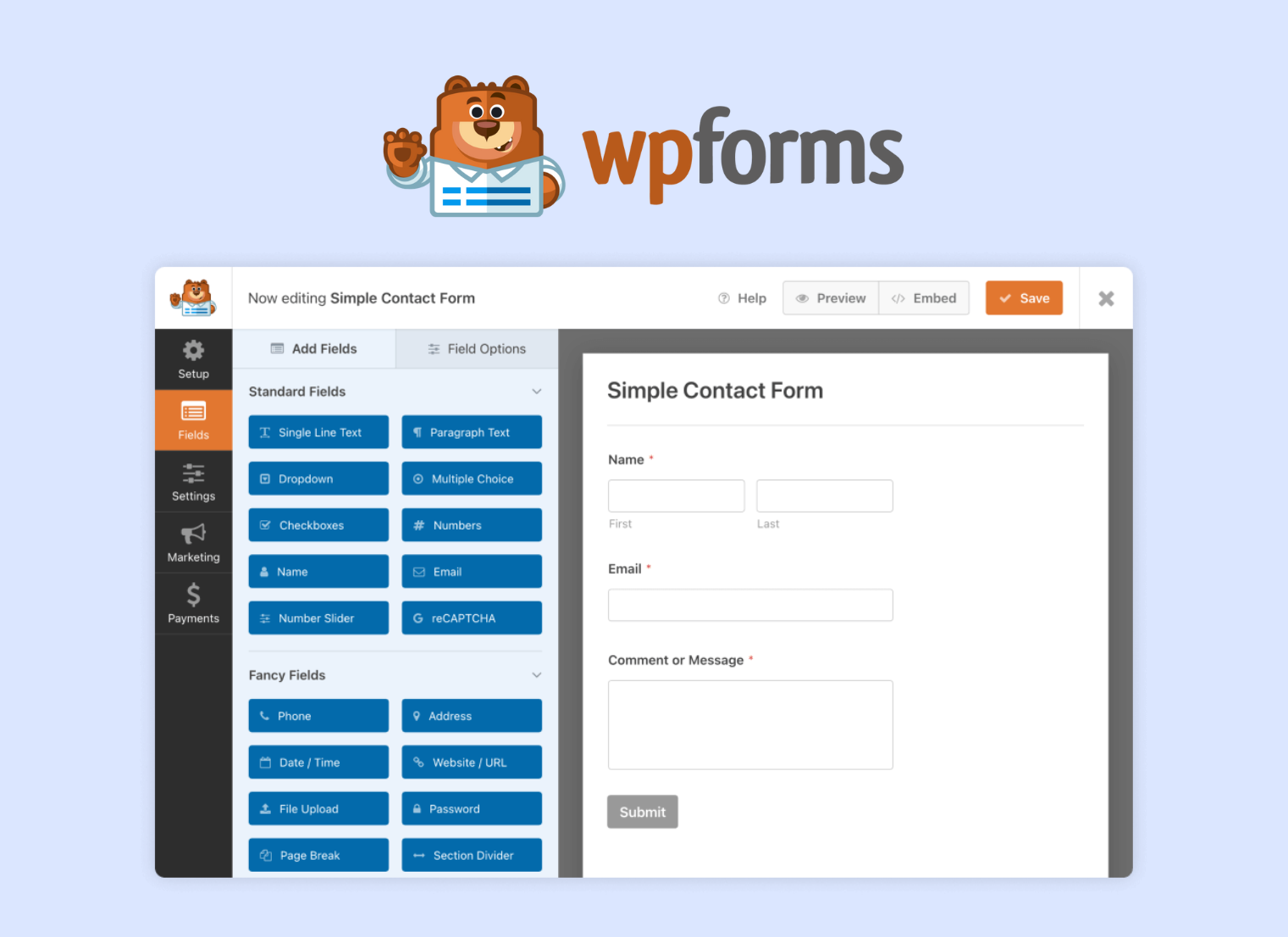 Wpform