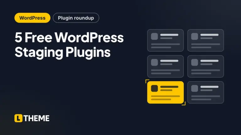 5 Free WordPress Staging Plugins