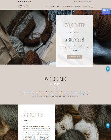 Wool Shop Joomla Template: Gt Wool