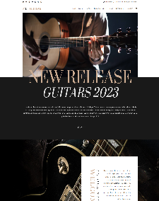 Lt Guitar – Responsive Guitar Shop Joomla Template