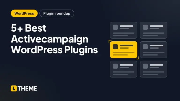 5+ Best Activecampaign WordPress Plugins