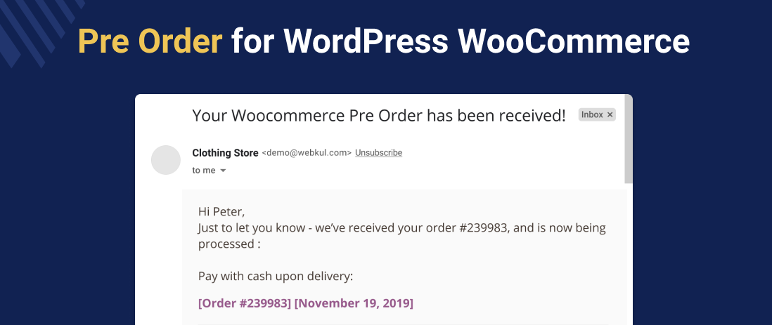 Woocommerce Pre-Order Plugin 4