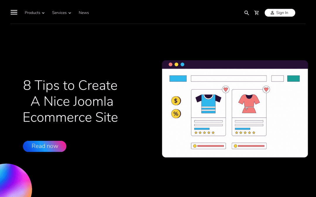 8 Tips to Create A Nice Joomla Ecommerce Site