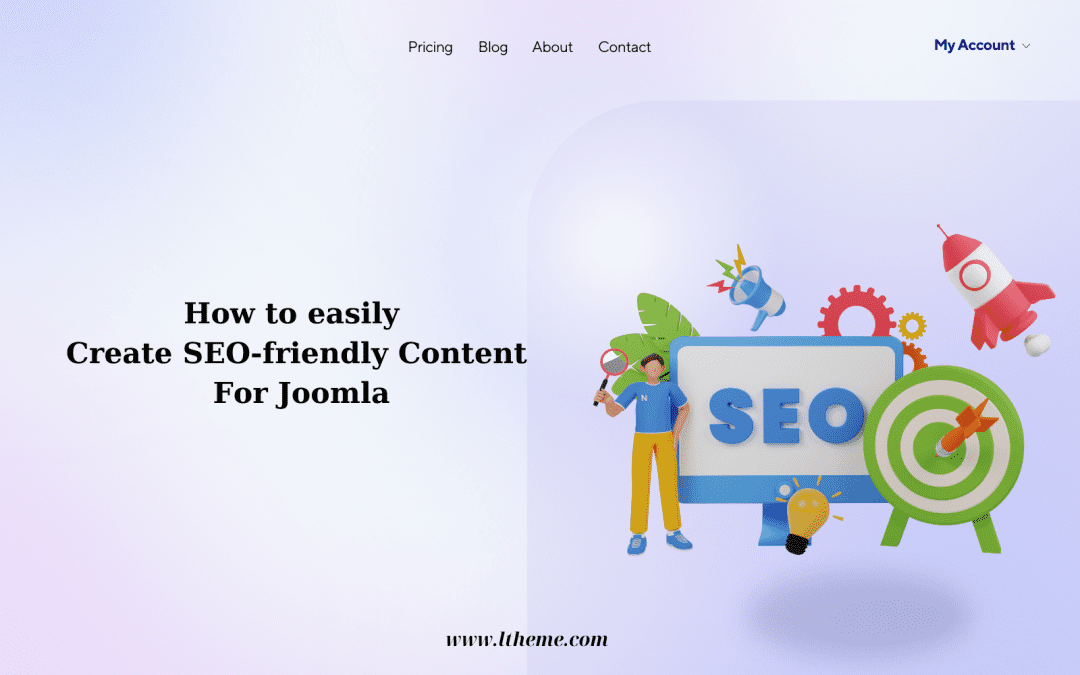 create seo-friendly content for joomla