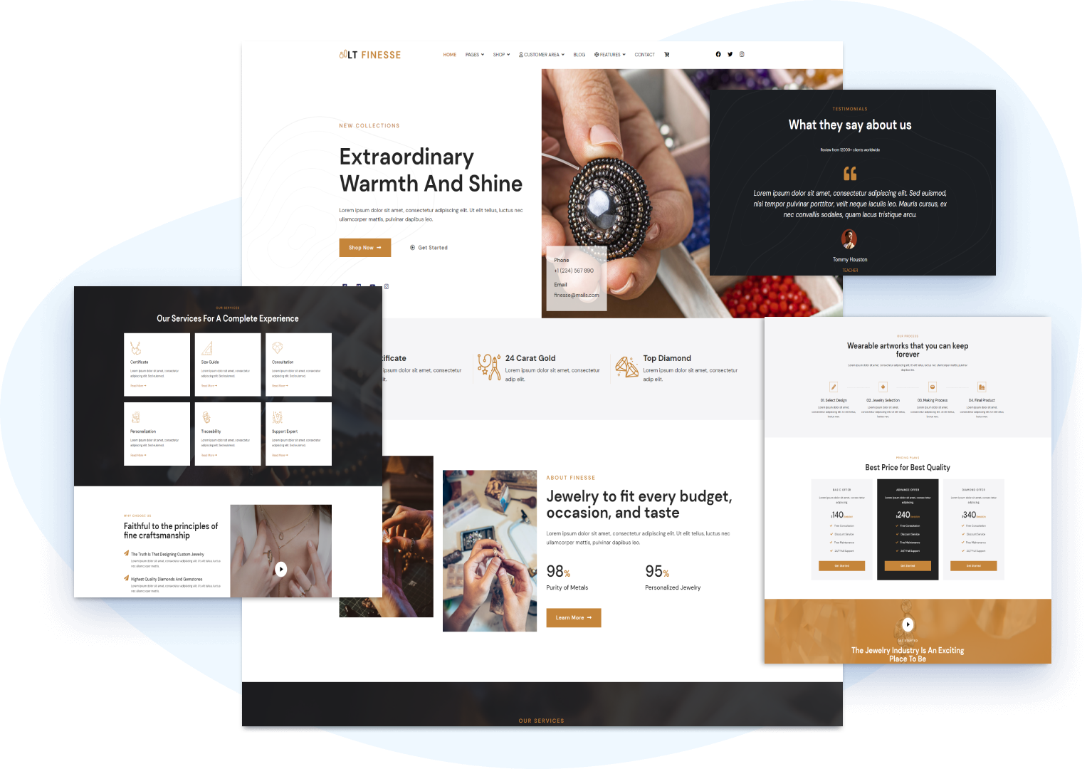 Jewelry Joomla Template