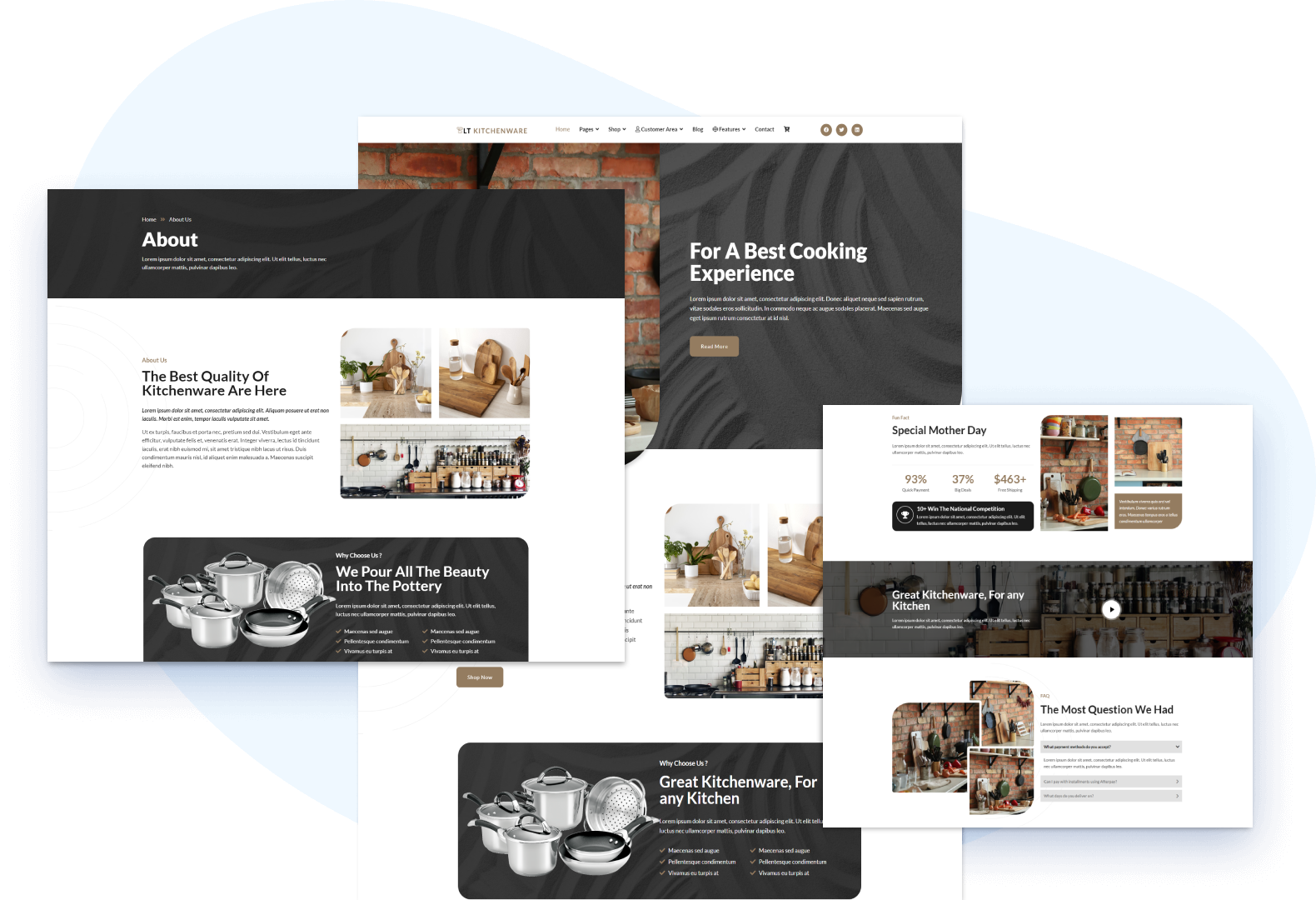 Cooking Tool Joomla Template