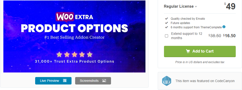 Woocommerce Extra Product Options Plugin 4
