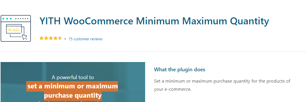 Woocommerce Min Max Quantities Plugin 4
