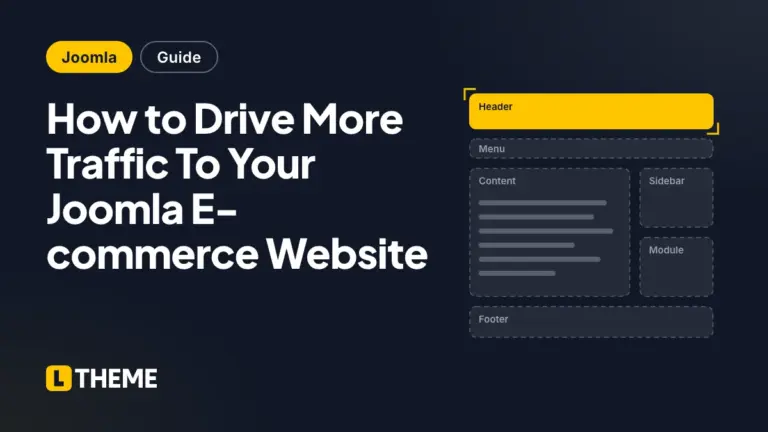 How to Drive More Traffic To Your Joomla E-commerce Website