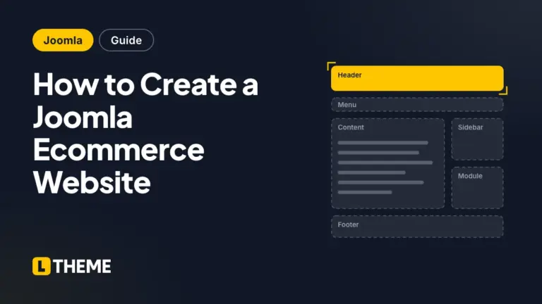 How to Create a Joomla Ecommerce Website