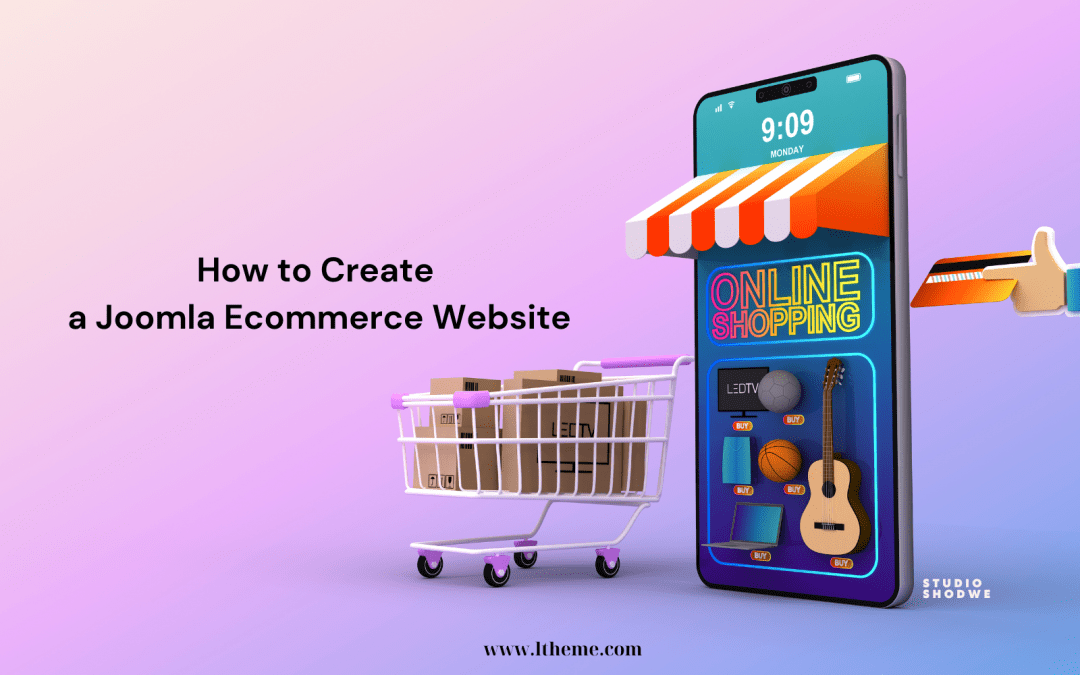 create a joomla ecommerce website