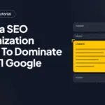 Joomla SEO Optimization Guide To Dominate Top #1 Google
