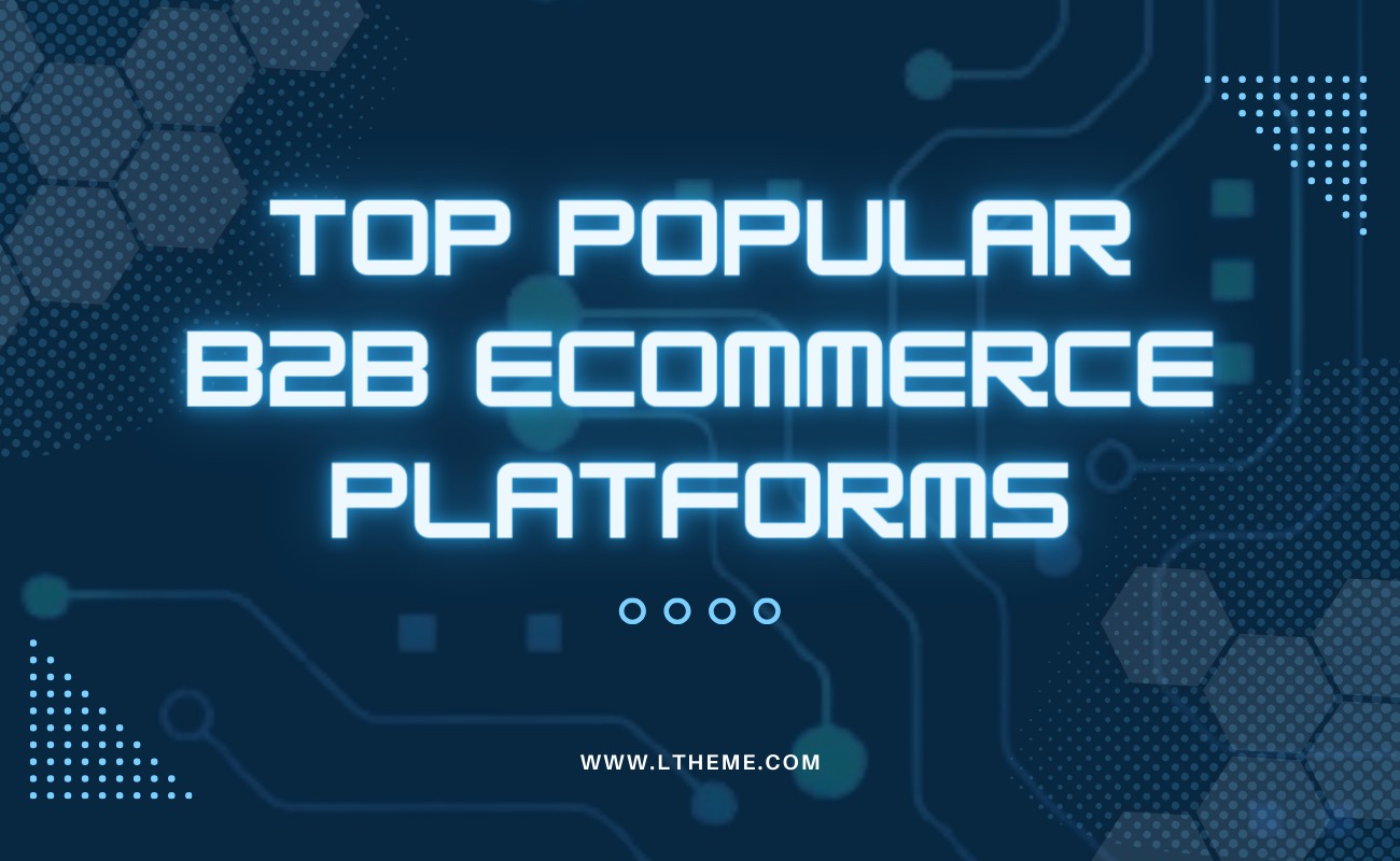 9+ Popular B2B Ecommerce Platforms 2024 - LTHEME