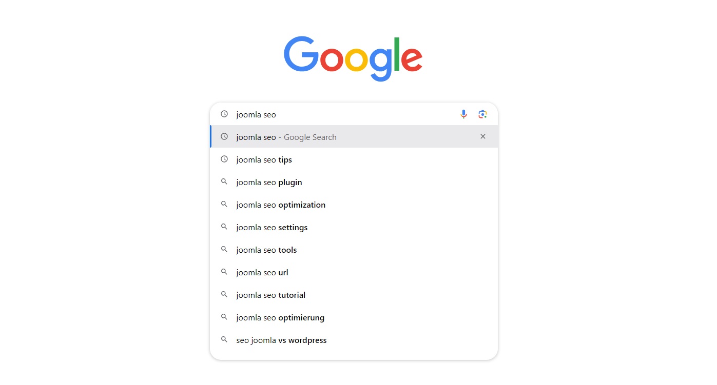 Google Keyword Suggestion
