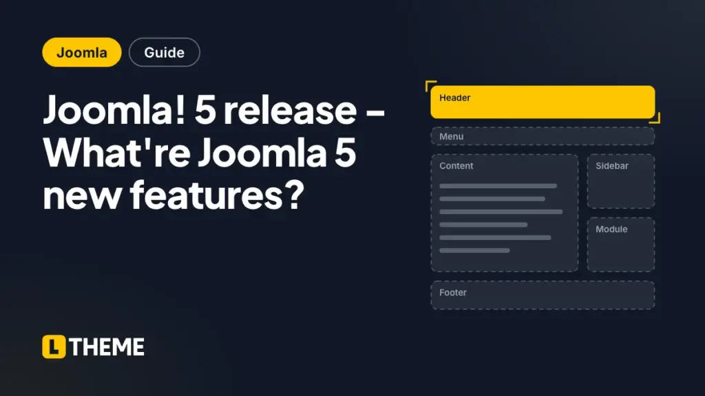 Joomla! 5 release - What're Joomla 5 new features?