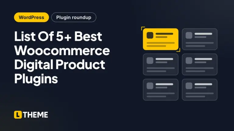 List Of 5+ Best Woocommerce Digital Product Plugins