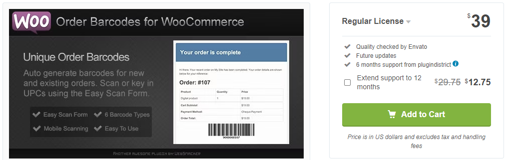 Woocommerce Barcode Plugins 4