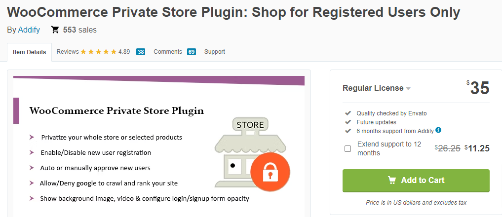 Woocommerce Private Store Plugins 2