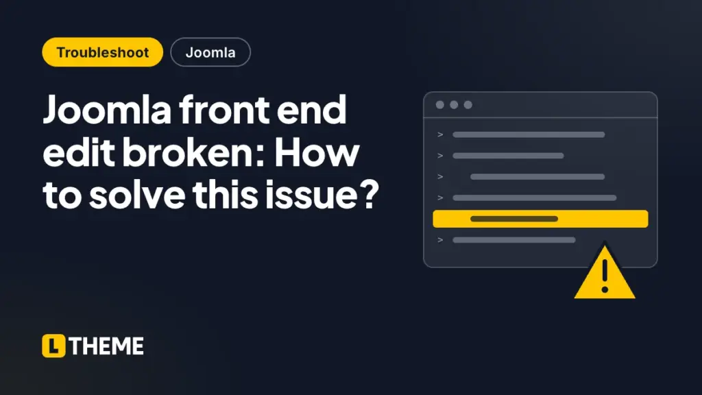 Joomla front end edit broken: How to solve this issue?