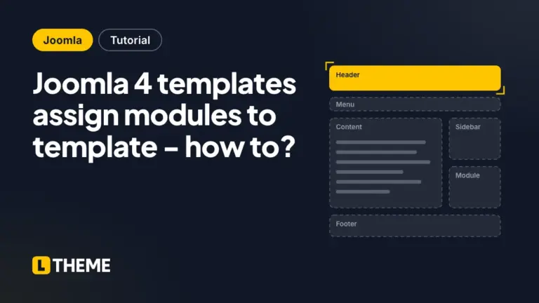 Joomla 4 templates assign modules to template – how to?