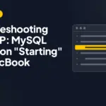 Troubleshooting XAMPP: MySQL Stuck on "Starting" on MacBook Troubleshooting XAMPP: MySQL Stuck on "Starting" on MacBook