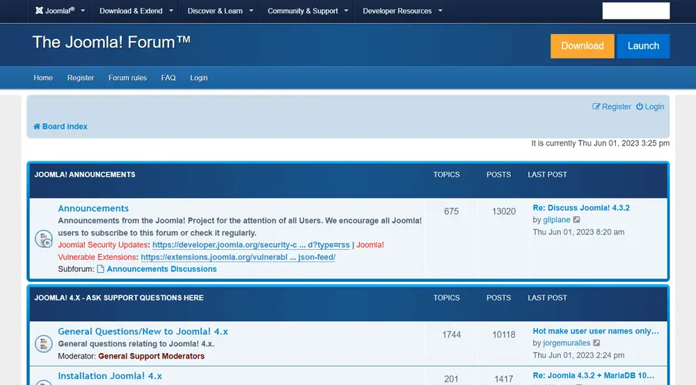 joomla forum
