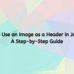 joomla image as header