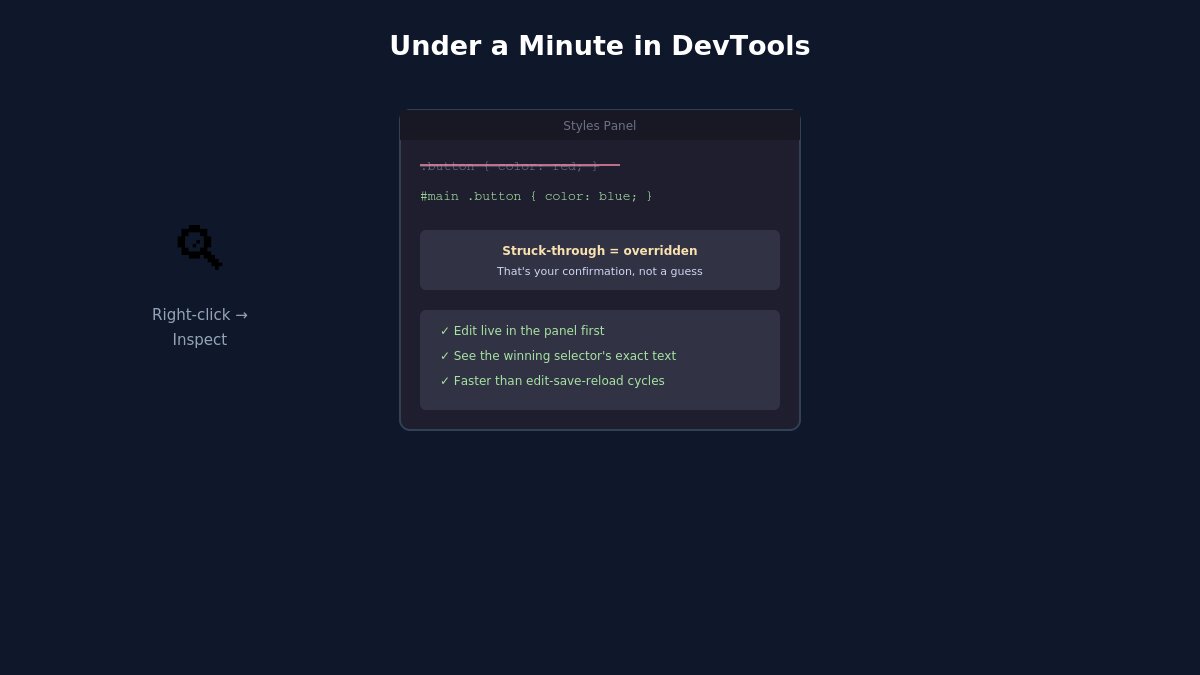 devtools debugging steps