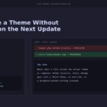 How to customize a WordPress or Joomla theme without losing changes on update ltheme-safe-customization-hero