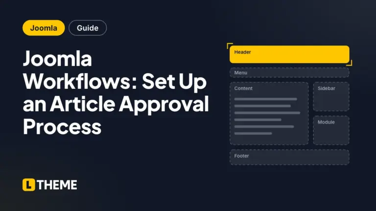 Joomla Workflows: Set Up an Article Approval Process