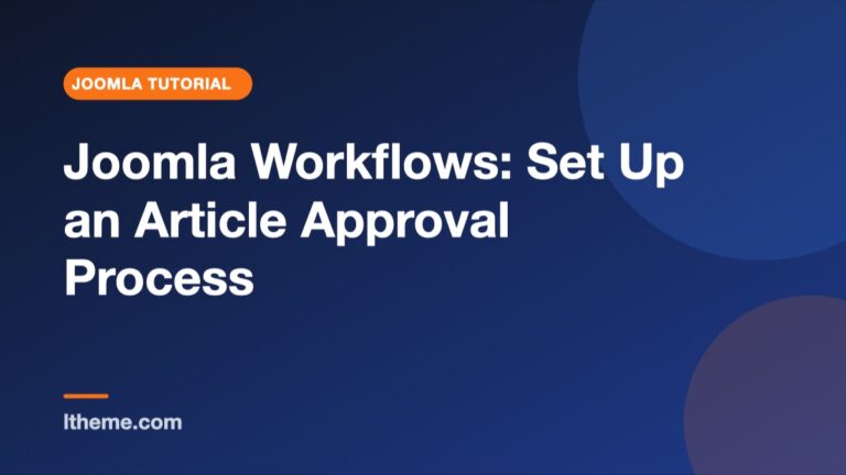 joomla workflows article approval