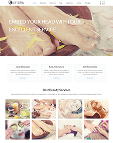 LT Spa – Free Health / Beauty Hikashop Joomla template